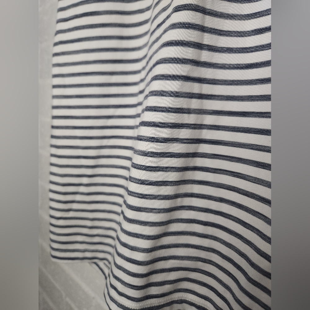 Athleta• blue and white striped racerback dress. Sz XS - Picture 4 of 7